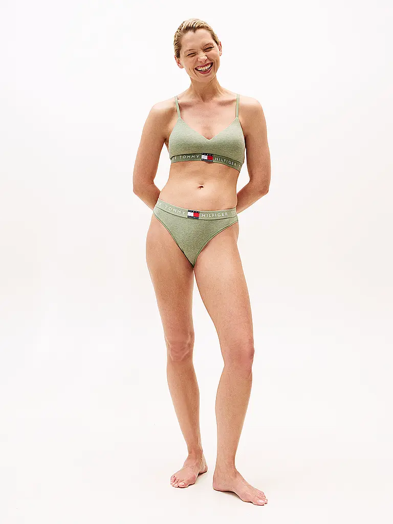 TOMMY HILFIGER | Slip green | hellgrün
