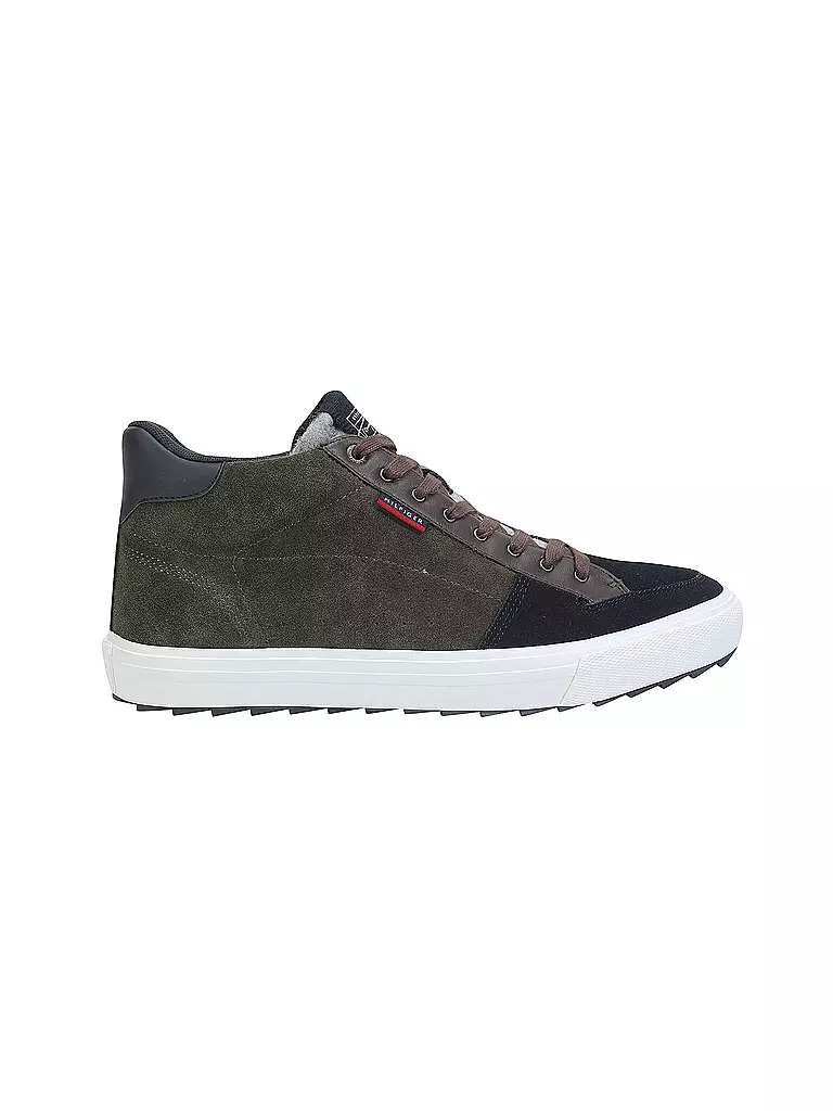 TOMMY HILFIGER | Sneaker aus Velousleder | braun