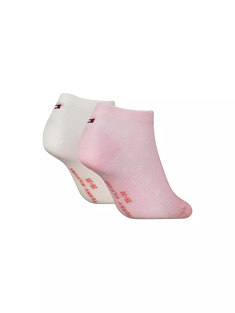 TOMMY HILFIGER | Sneaker Socken 2-er Pkg pink | rosa