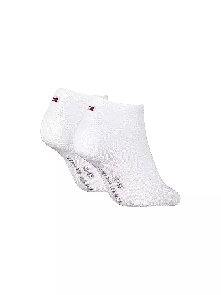 TOMMY HILFIGER | Sneaker Socken 2-er Pkg white | dunkelblau