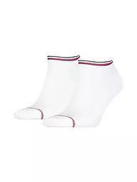 TOMMY HILFIGER | Sneaker Socken 2-er Pkg. navy | weiss