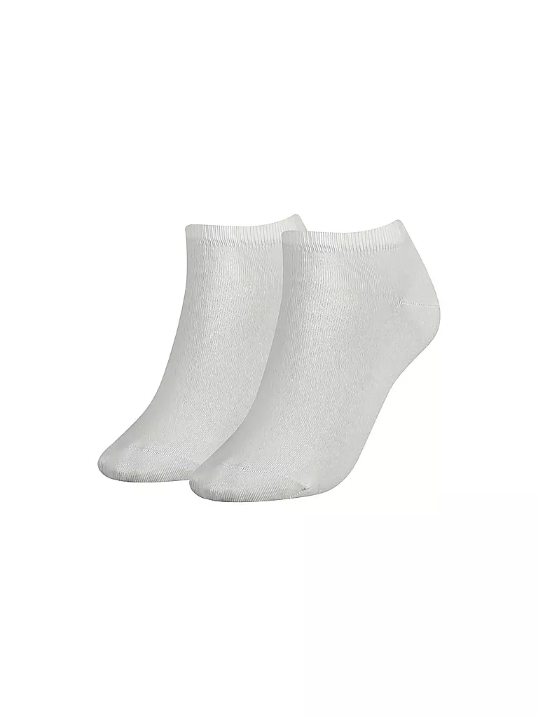 TOMMY HILFIGER | Sneaker Socken 2-er Pkg. white | weiss