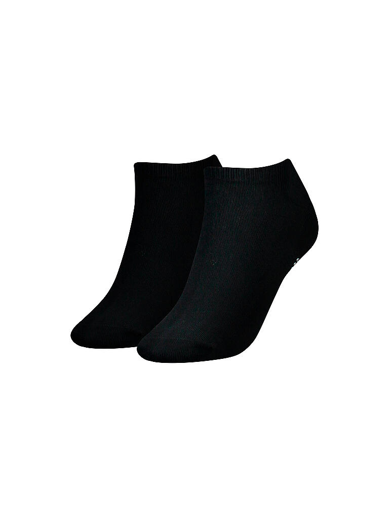 TOMMY HILFIGER | Sneaker Socken 2-er Pkg. | schwarz