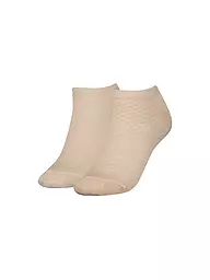 TOMMY HILFIGER | Sneaker Socken 2er Pkg beige | beige