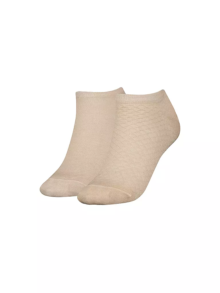 TOMMY HILFIGER | Sneaker Socken 2er Pkg beige | beige