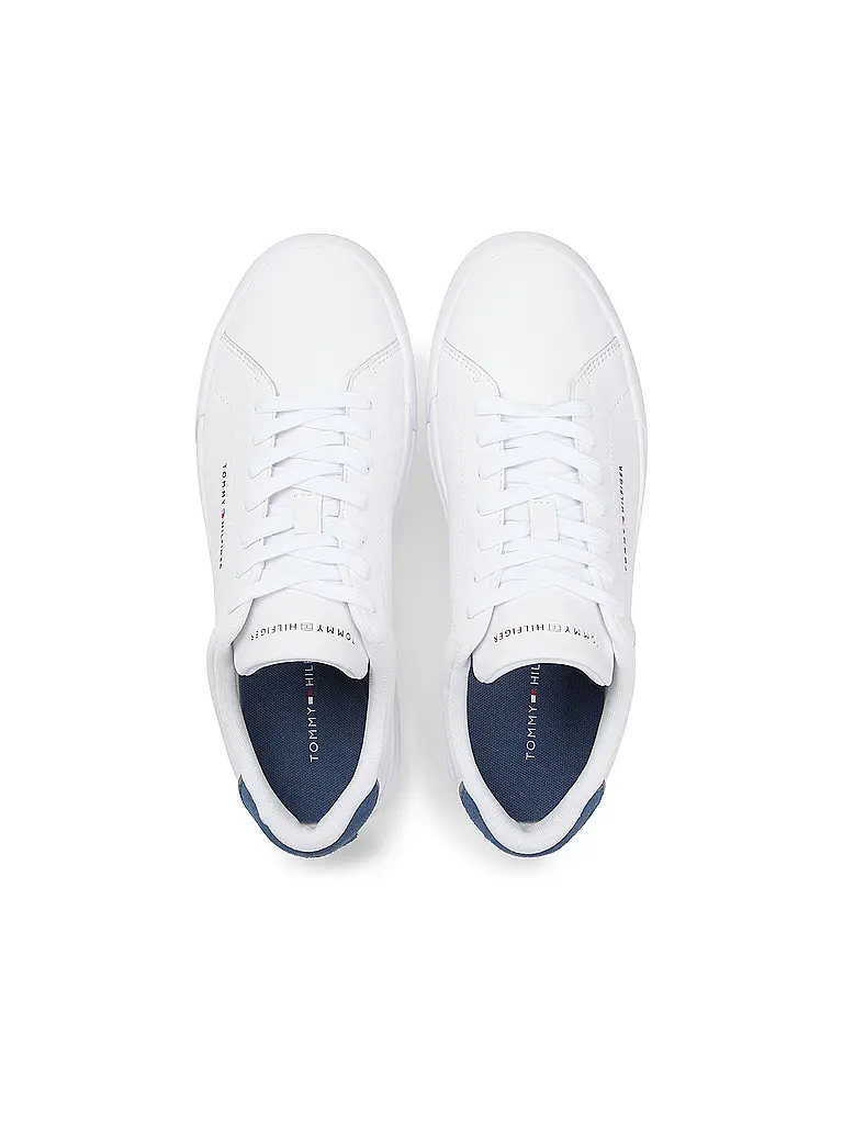 TOMMY HILFIGER | Sneaker TH COURT  | Weiss
