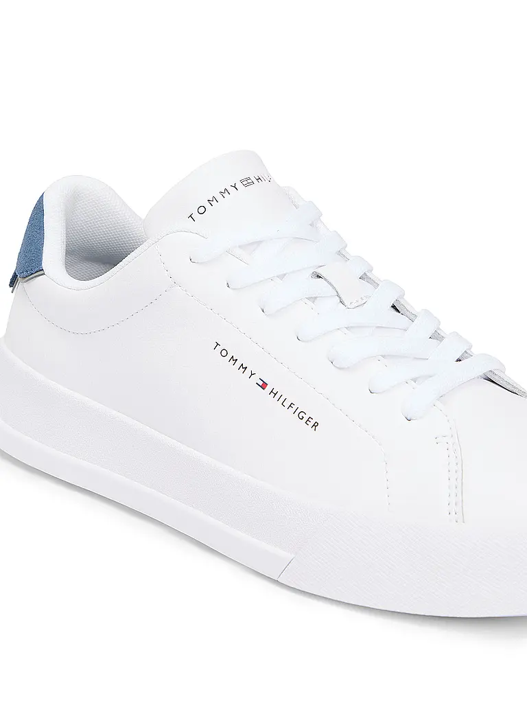 TOMMY HILFIGER | Sneaker TH COURT  | Weiss