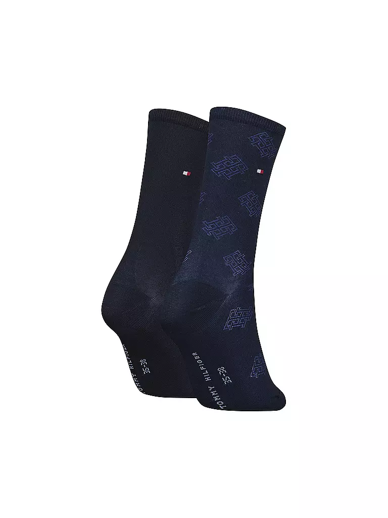 TOMMY HILFIGER | Socken 2-er Pkg navy | dunkelblau