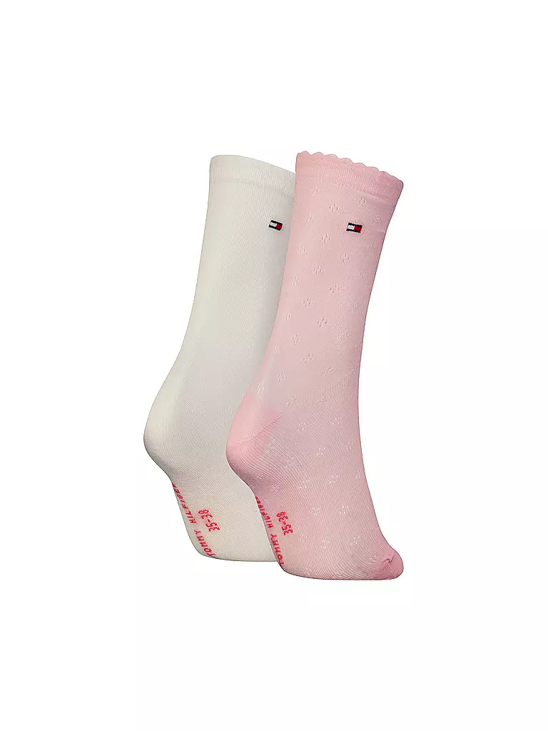 TOMMY HILFIGER | Socken 2-er Pkg pink | rosa
