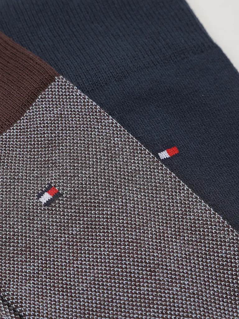 TOMMY HILFIGER | Socken 2er Pkg chocolate brown | braun