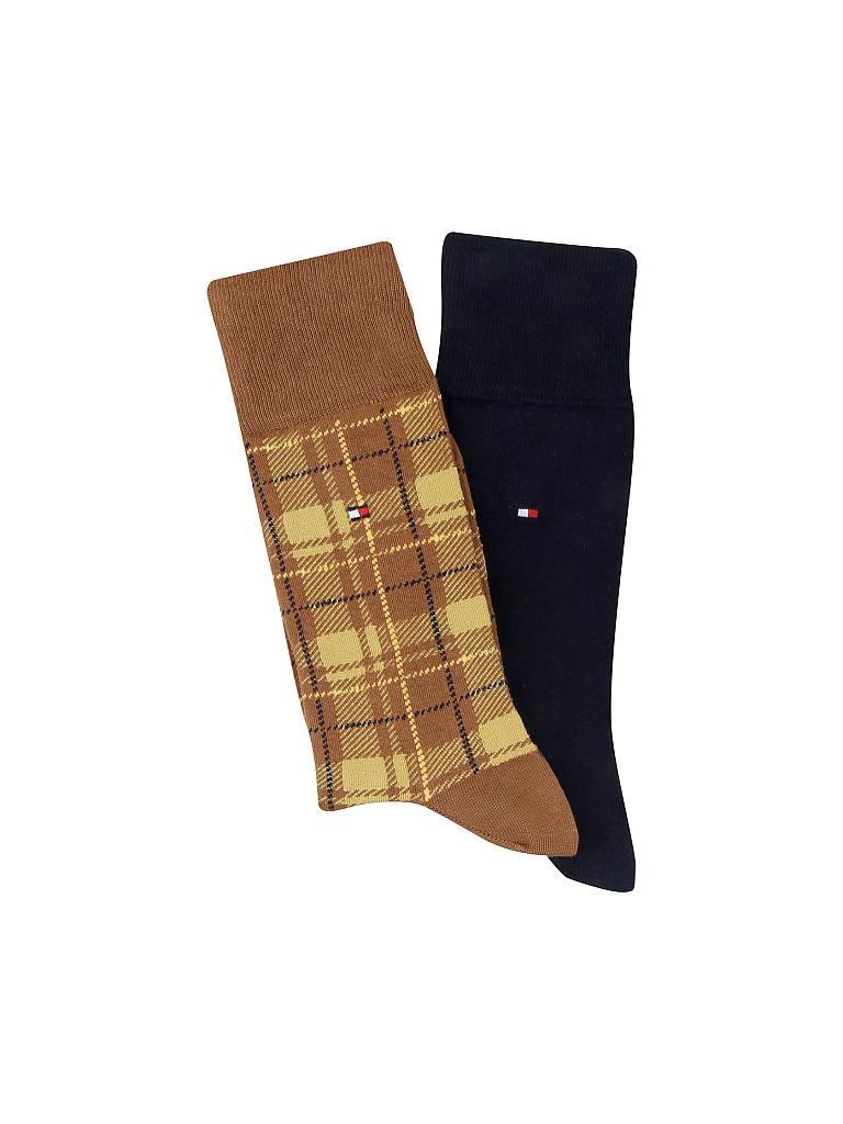 TOMMY HILFIGER | Socken 2er Pkg | braun