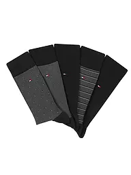 TOMMY HILFIGER | Socken Geschenkbox 5er Pkg black | schwarz