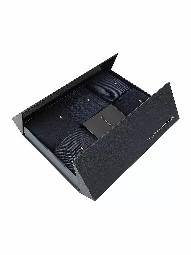 TOMMY HILFIGER | Socken Geschenkbox 5er Pkg navy | blau