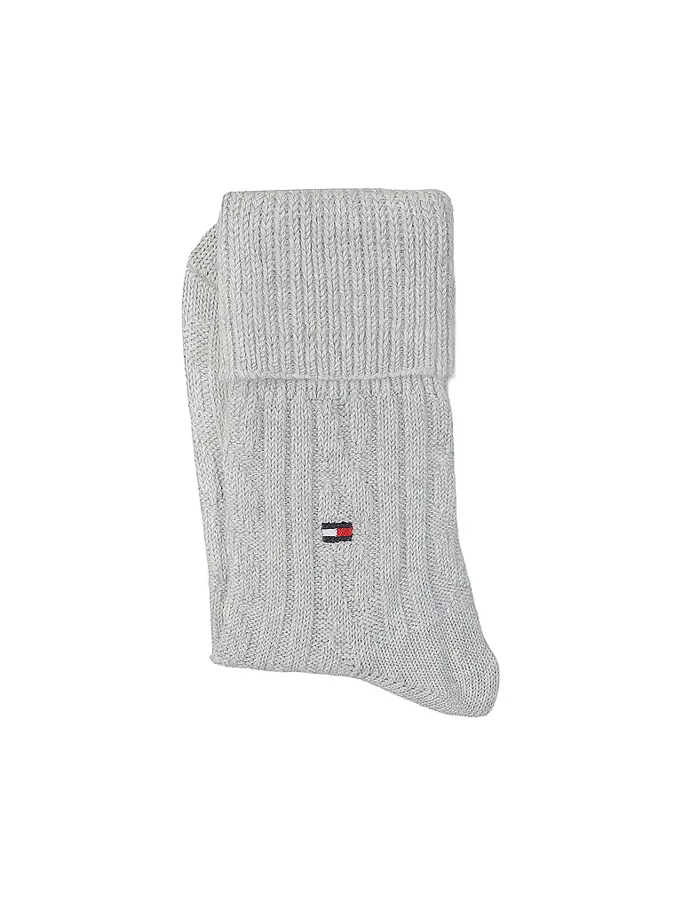 TOMMY HILFIGER | Socken light grey melange | grau