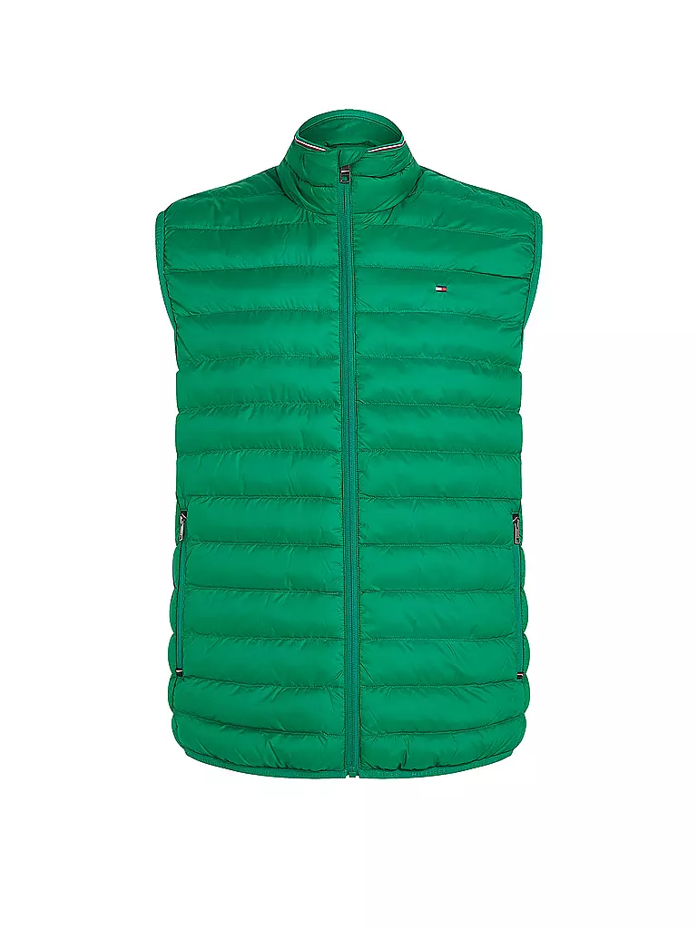 TOMMY HILFIGER | Steppgilet  | grün