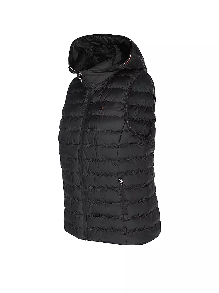 TOMMY HILFIGER | Steppgilet | schwarz