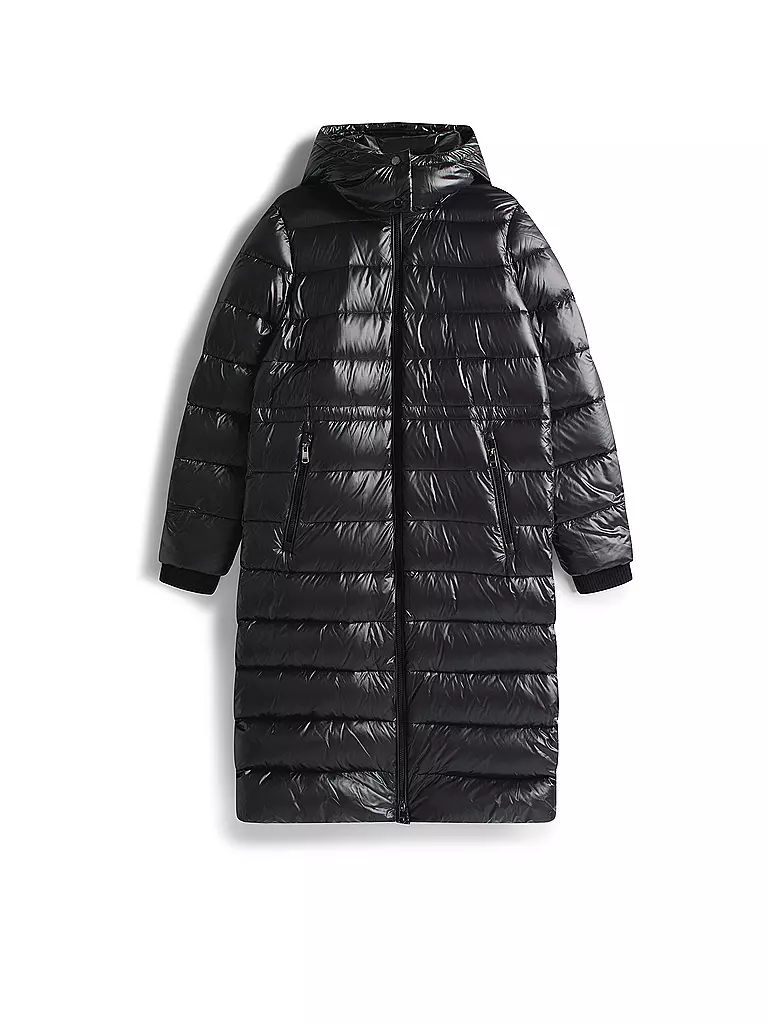 TOMMY HILFIGER | Steppmantel | schwarz