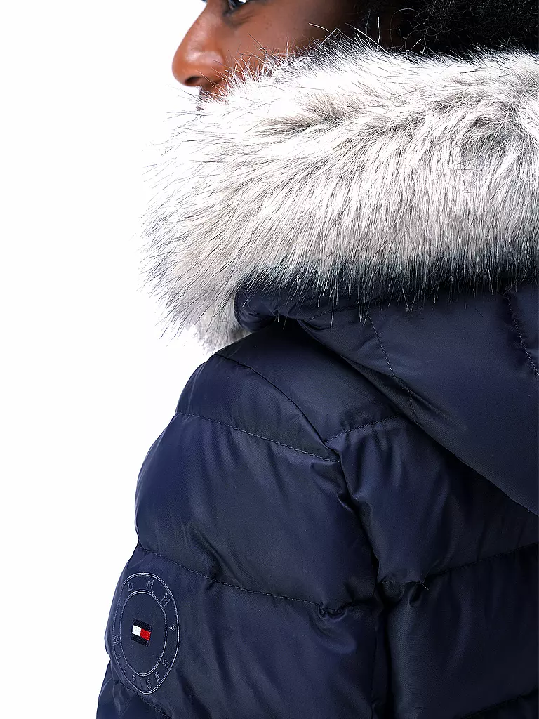 TOMMY HILFIGER | Steppmantel | schwarz