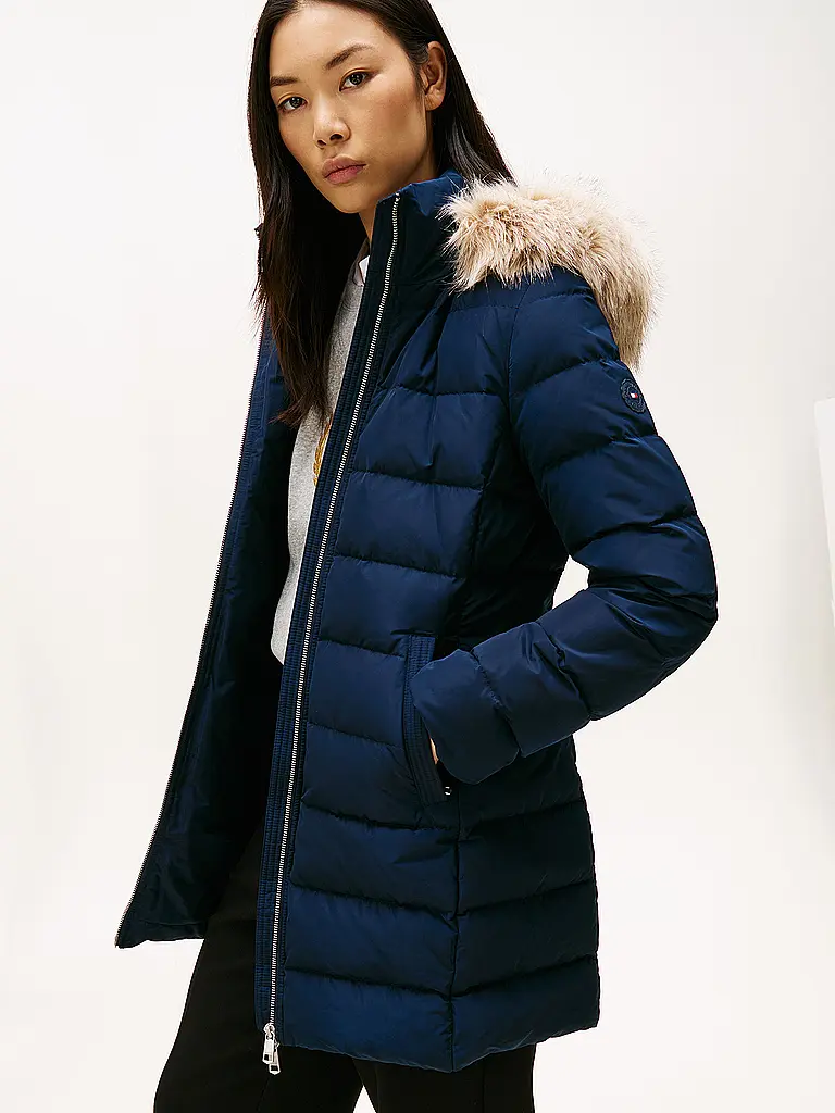 TOMMY HILFIGER | Steppmantel | dunkelblau