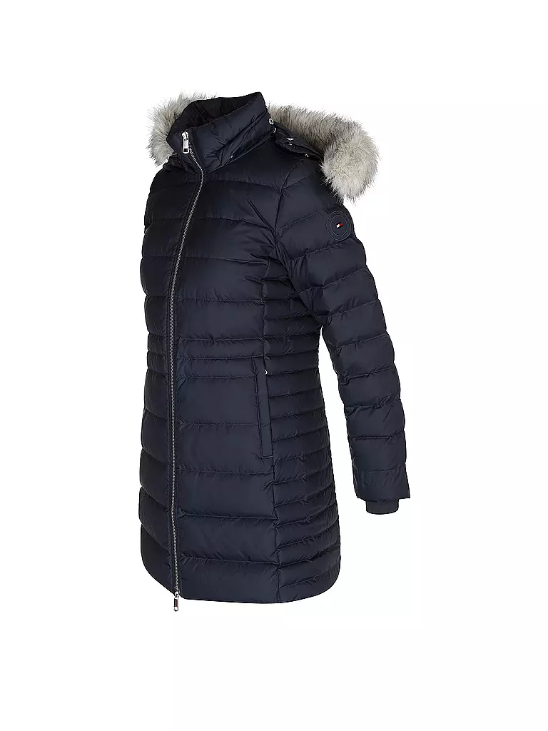 TOMMY HILFIGER | Steppmantel | schwarz