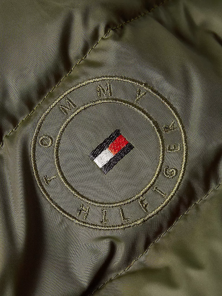 TOMMY HILFIGER | Steppmantel | schwarz