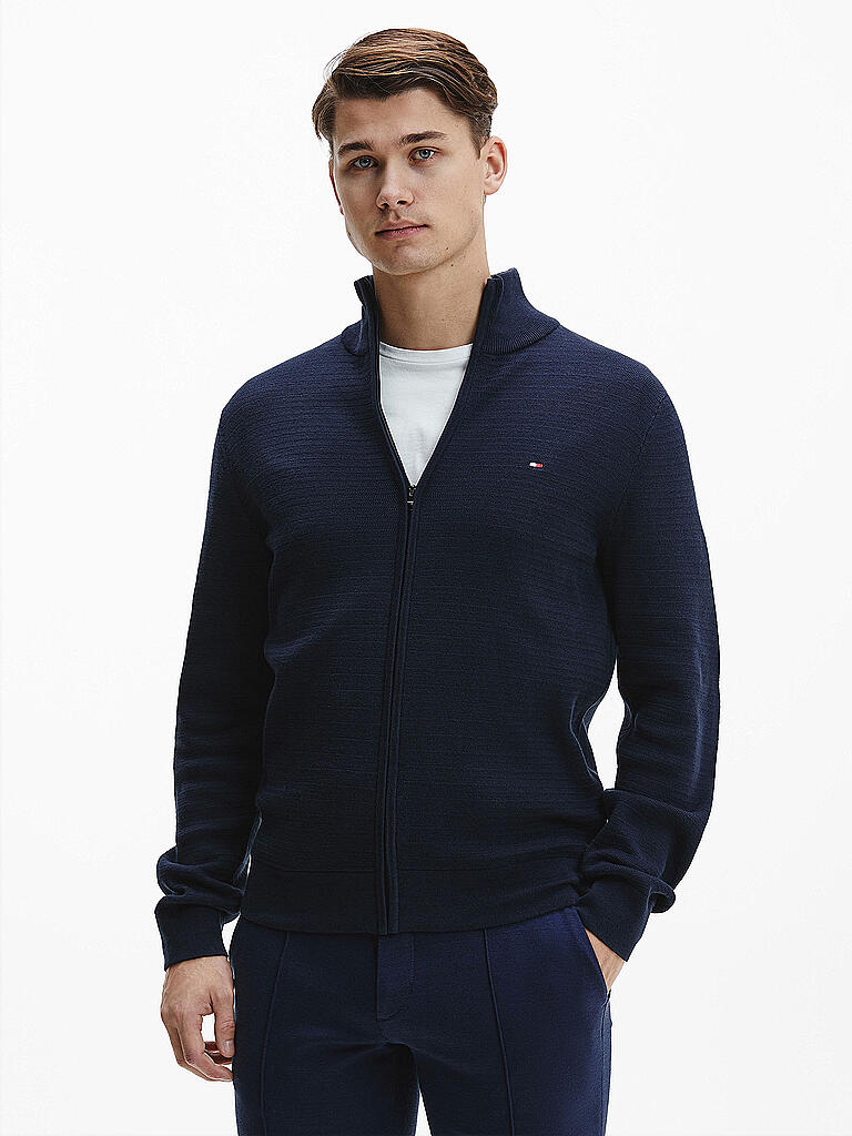 TOMMY HILFIGER | Strickjacke  | blau