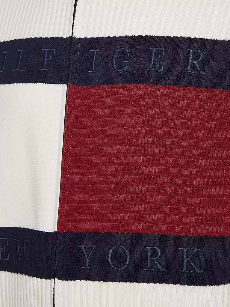 TOMMY HILFIGER | Strickjacke  | weiss