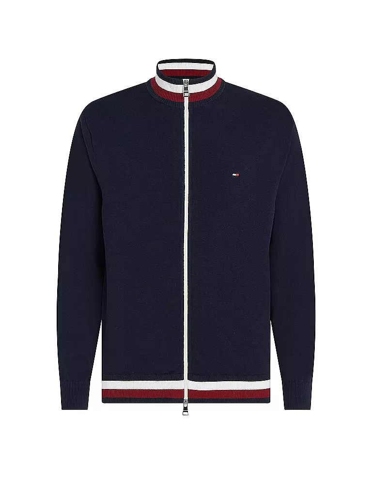 TOMMY HILFIGER | Strickjacke | blau