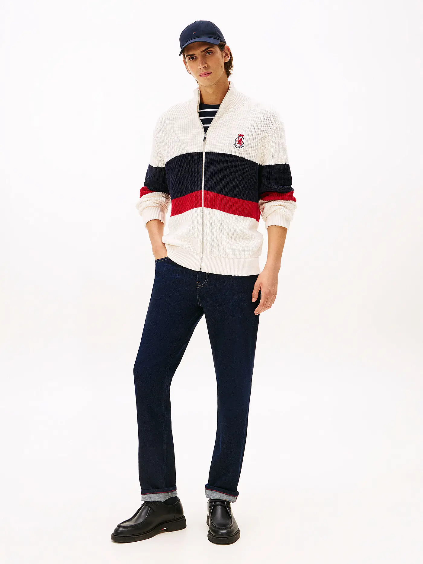 TOMMY HILFIGER | Strickjacke | creme