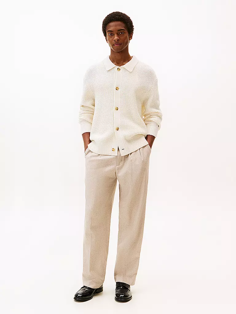 TOMMY HILFIGER | Strickjacke | creme