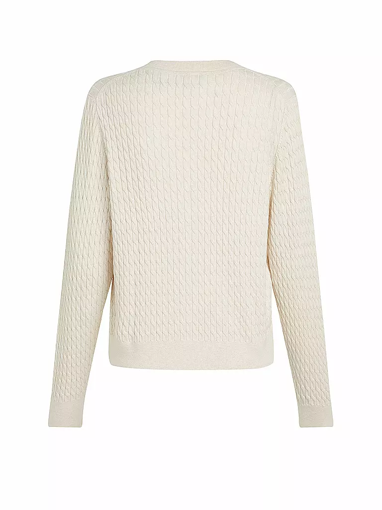 TOMMY HILFIGER | Strickjacke | creme