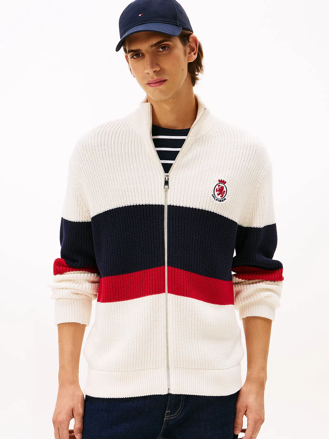 TOMMY HILFIGER | Strickjacke | creme