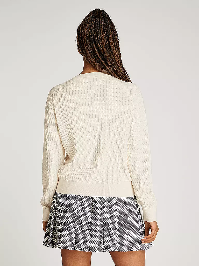 TOMMY HILFIGER | Strickjacke | creme