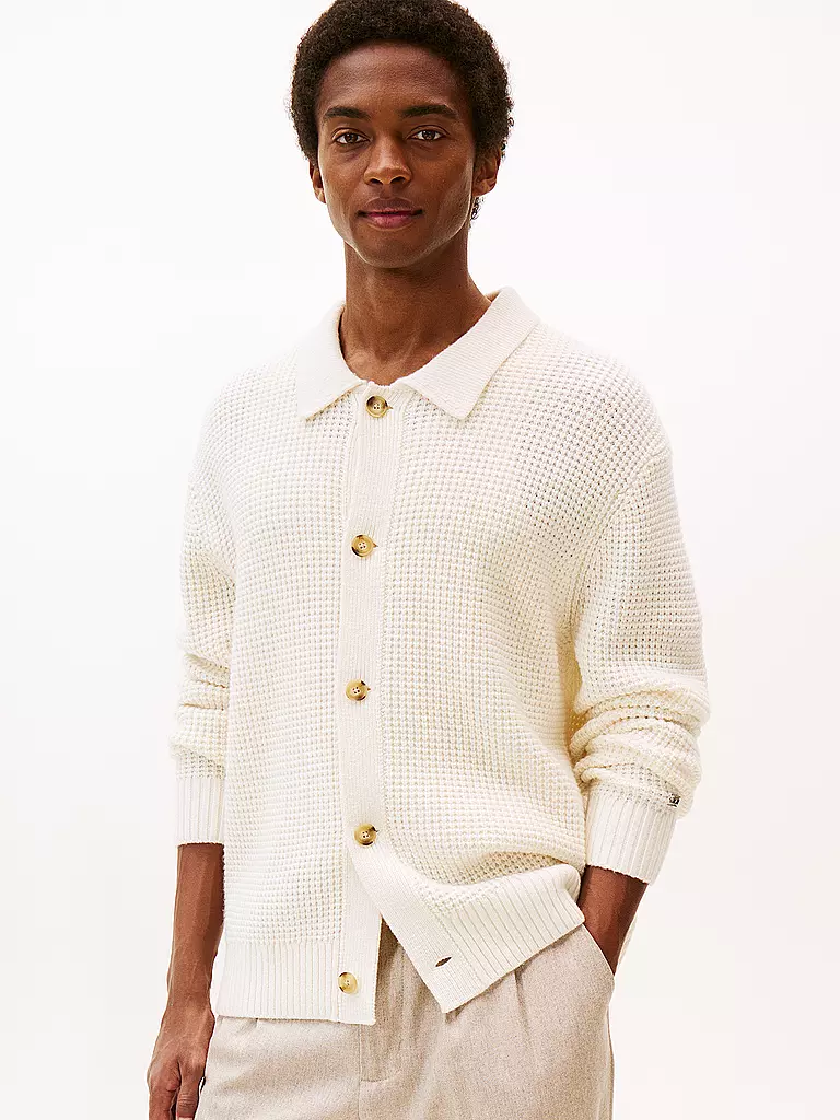 TOMMY HILFIGER | Strickjacke | creme