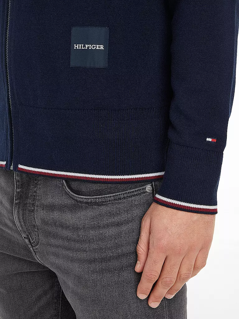 TOMMY HILFIGER | Strickjacke | blau