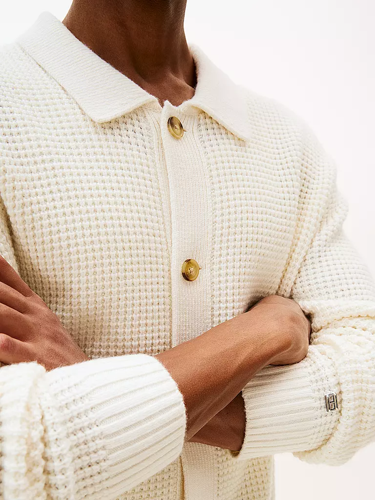 TOMMY HILFIGER | Strickjacke | creme