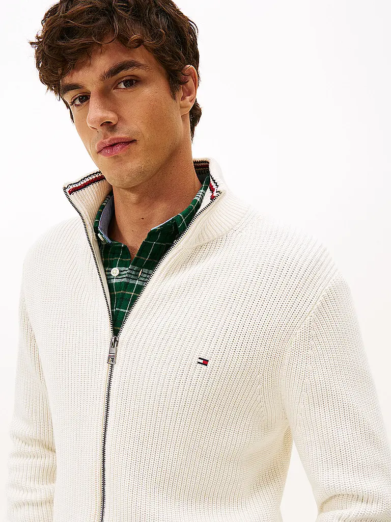 TOMMY HILFIGER | Strickjacke | creme