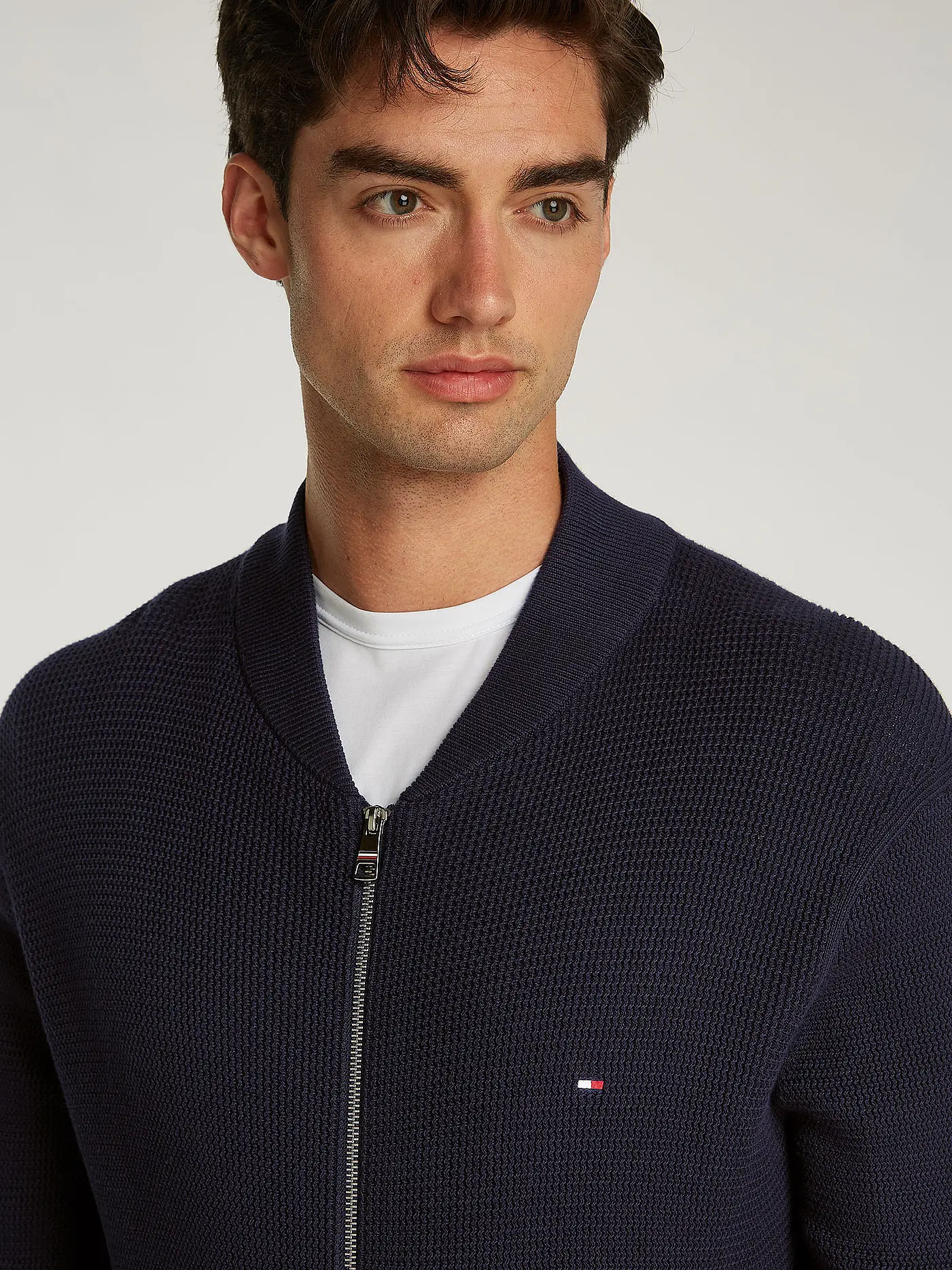 TOMMY HILFIGER | Strickjacke | blau