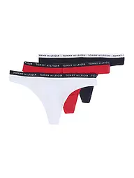 TOMMY HILFIGER | String 3-er Pkg. | weiss