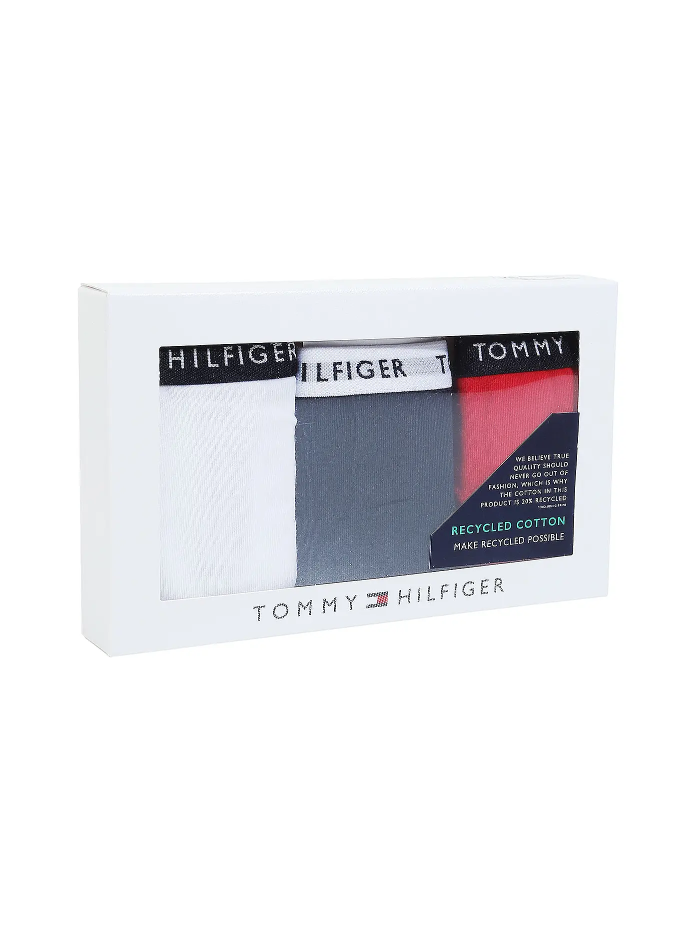TOMMY HILFIGER | String 3-er Pkg. | weiss