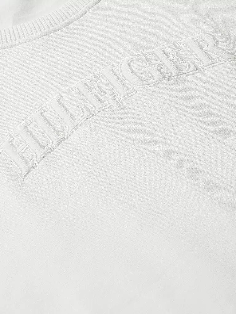 TOMMY HILFIGER | Sweater  | weiss