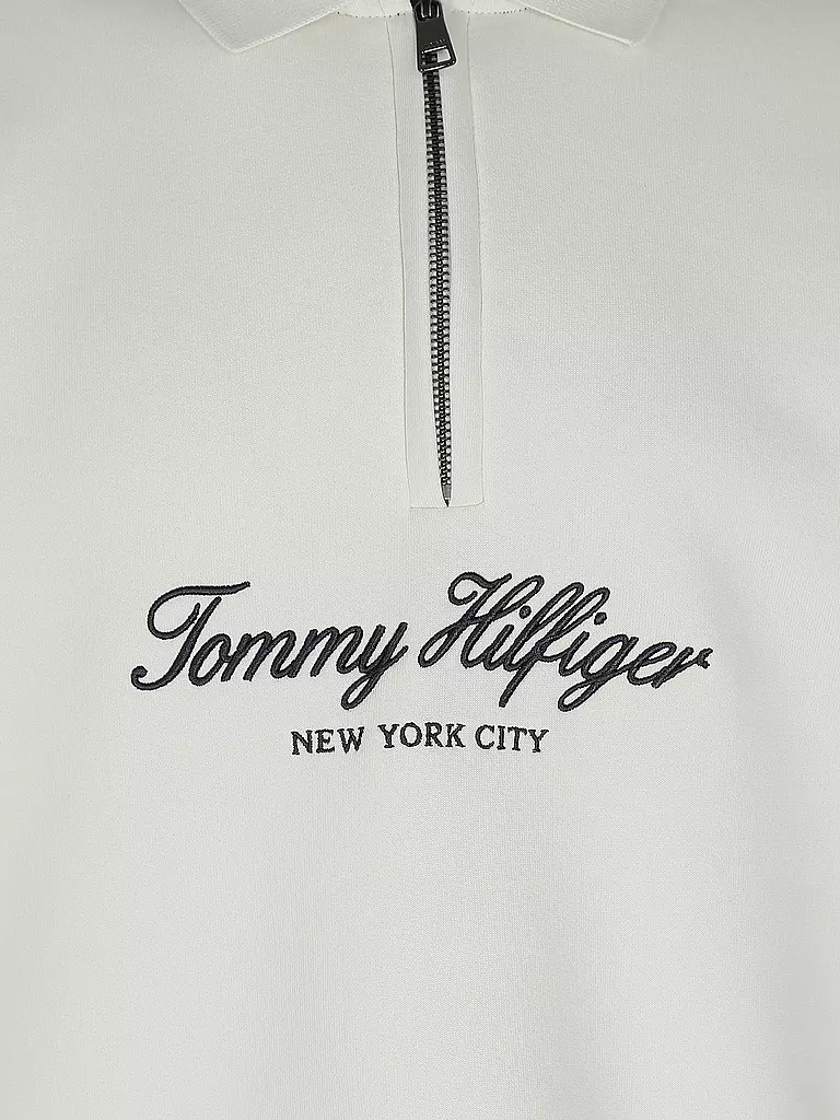 TOMMY HILFIGER | Sweater  | weiss