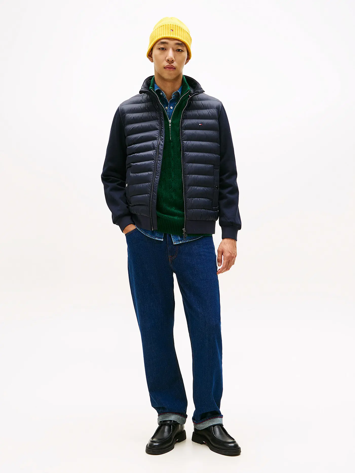 TOMMY HILFIGER | Sweatjacke  | dunkelblau