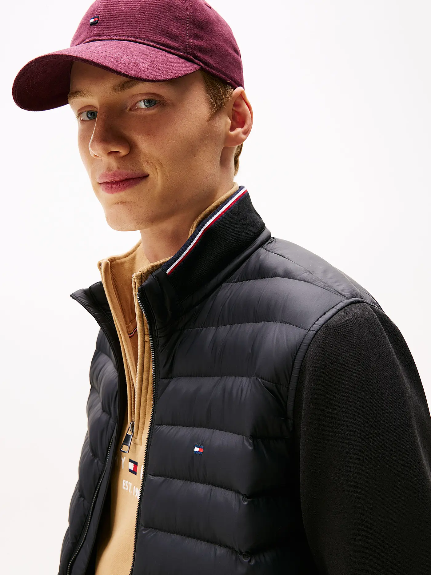 TOMMY HILFIGER | Sweatjacke  | schwarz