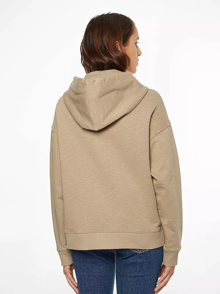 TOMMY HILFIGER | Sweatjacke Relaxed Fit  | beige