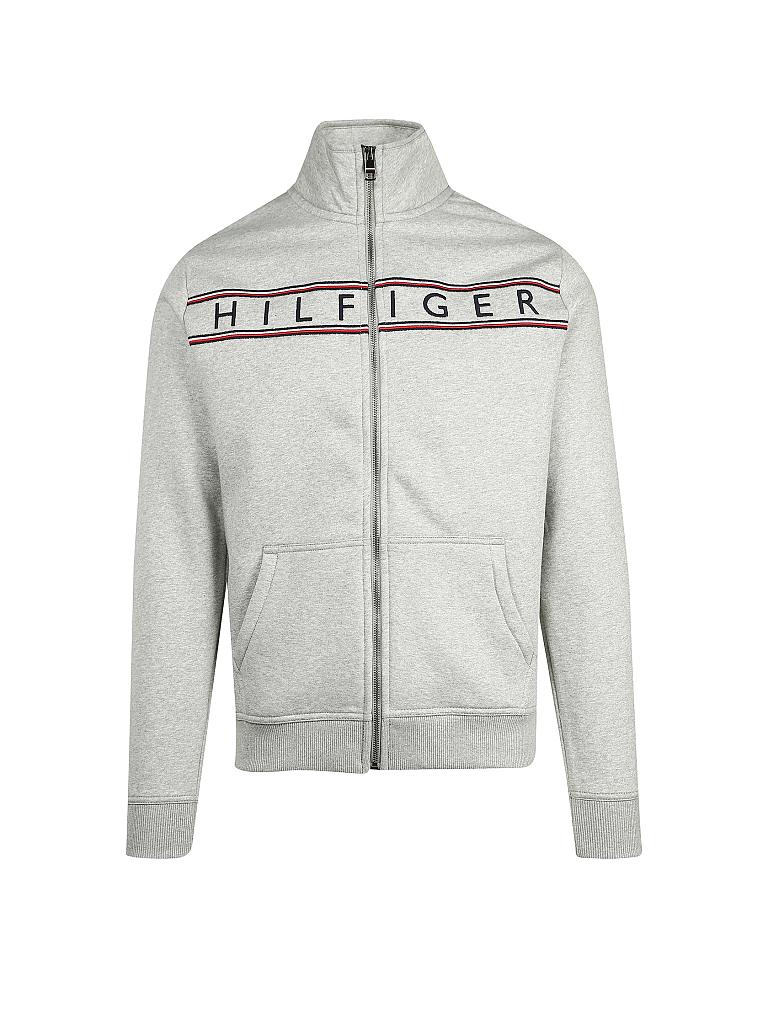 TOMMY HILFIGER | Sweatjacke | grau