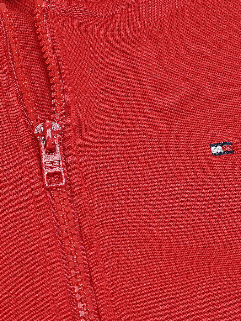 TOMMY HILFIGER | Sweatjacke | rot