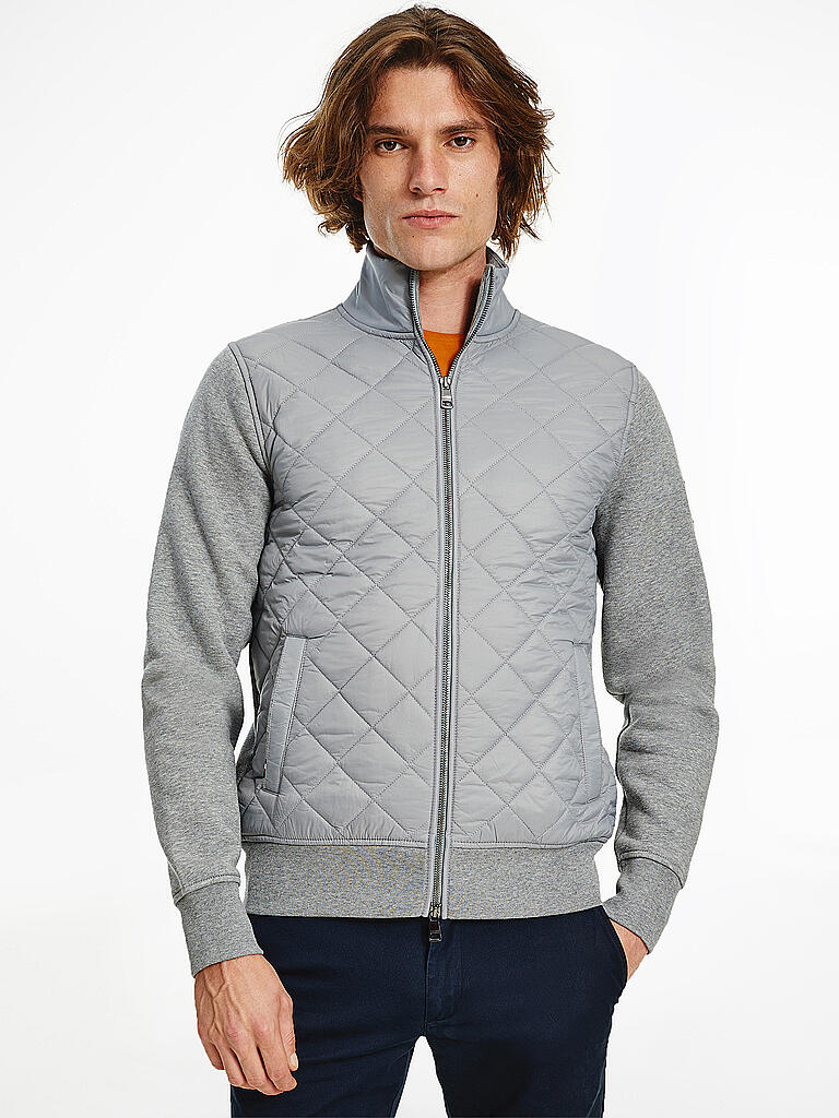 TOMMY HILFIGER | Sweatjacke | grau