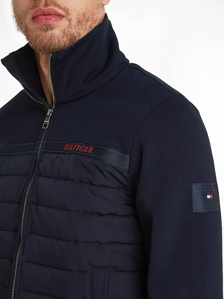 TOMMY HILFIGER | Sweatjacke | blau