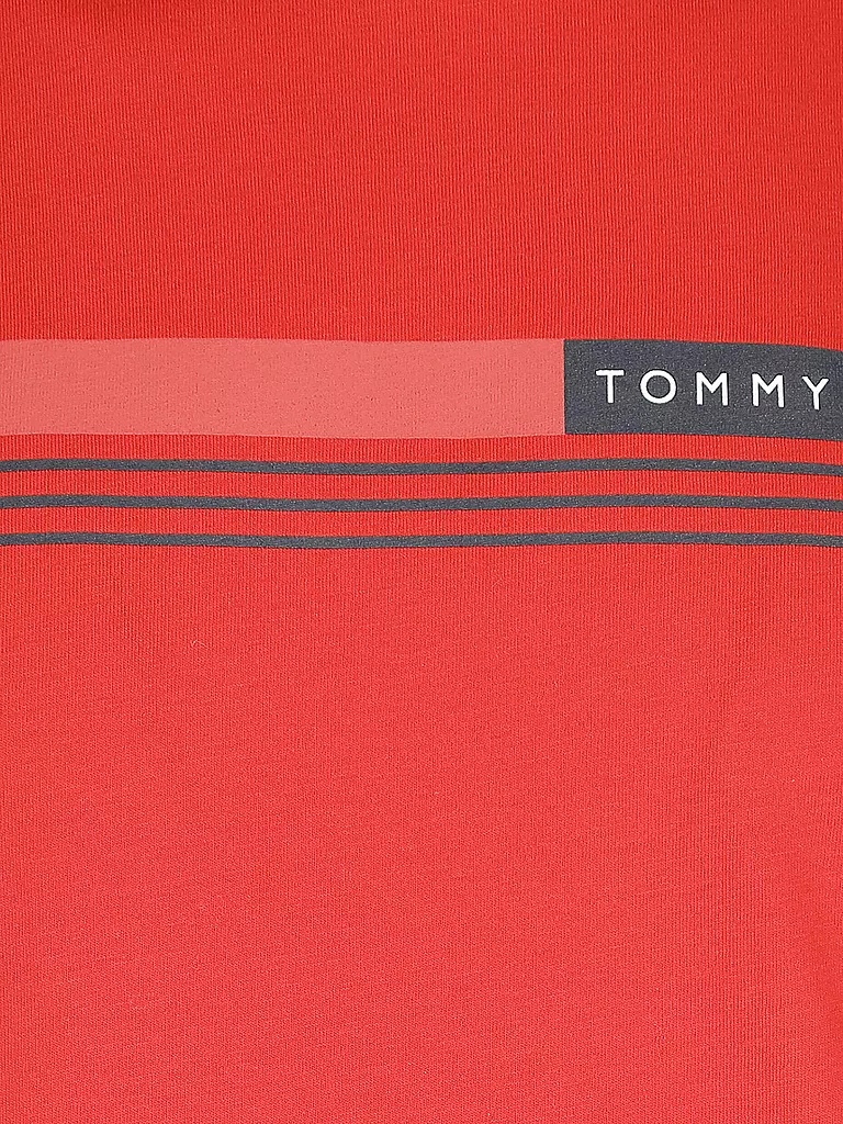 TOMMY HILFIGER | T Shirt  | rot